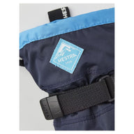 Hestra Gauntlet Czone Kids Ski Gloves - Dark Navy/Sky Blue (32531-290220)