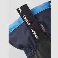 Hestra Gauntlet Czone Kids Ski Gloves - Dark Navy/Sky Blue (32531-290220)
