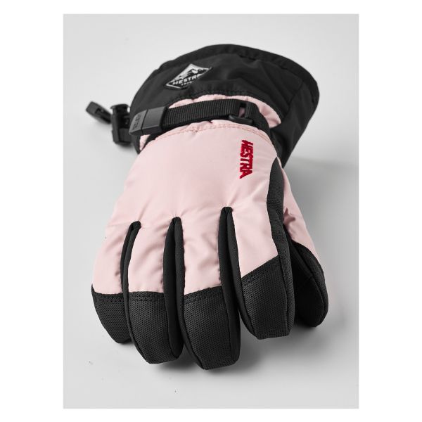 Hestra Gauntlet Czone Kids Ski Gloves - Parfait/Black (32530-914100) 