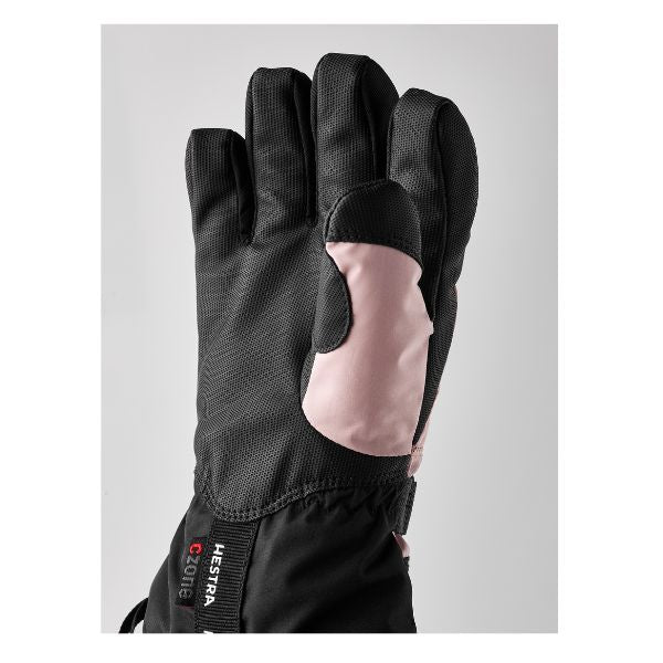 Hestra Gauntlet Czone Kids Ski Gloves - Parfait/Black (32530-914100) 