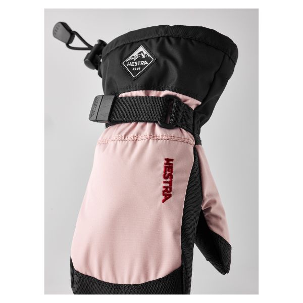 Hestra Gauntlet Czone Kids Ski Mittens -&nbsp;Parfait/Black (32531-914100)