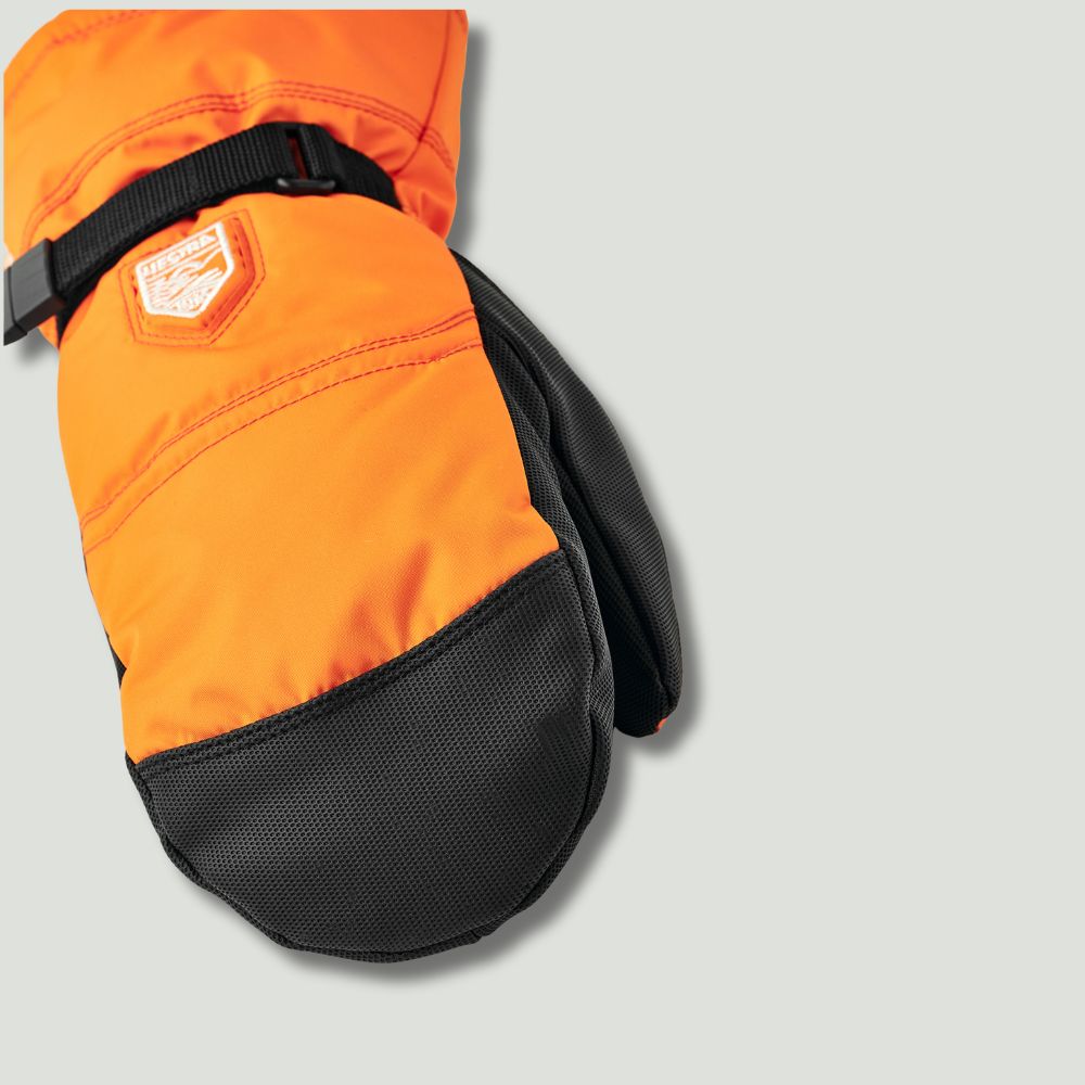 Hestra Gore-Tex Gauntlet Kids Ski Mittens - 31581-510 Orange