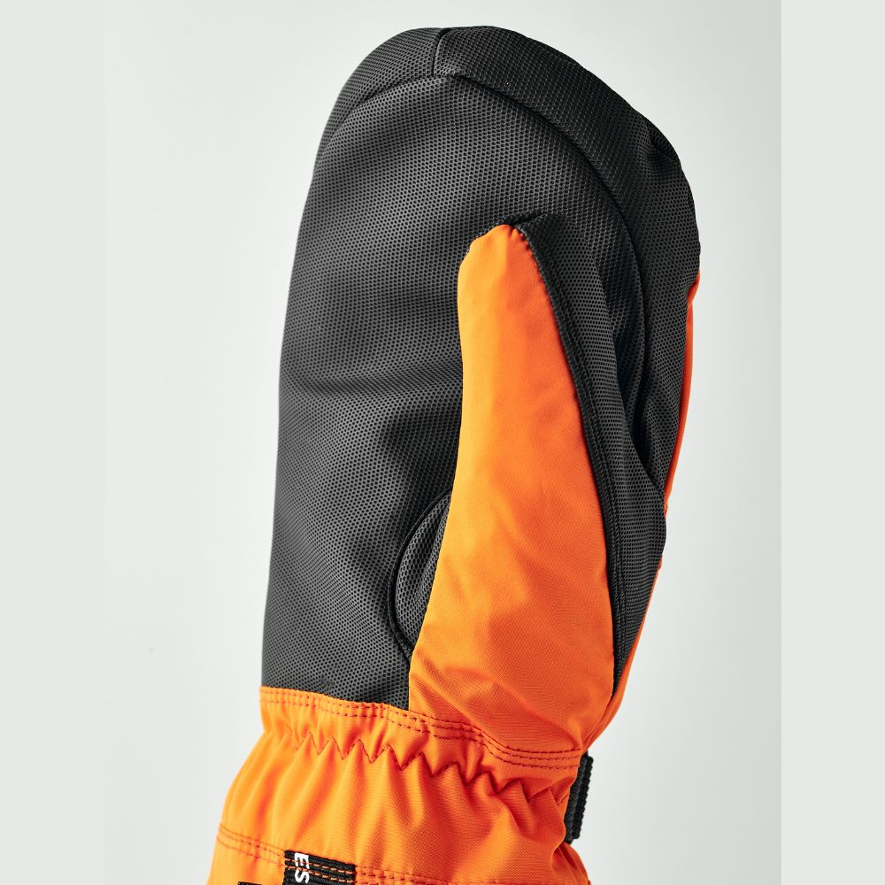 Hestra Gore-Tex Gauntlet Kids Ski Mittens - 31581-510 Orange