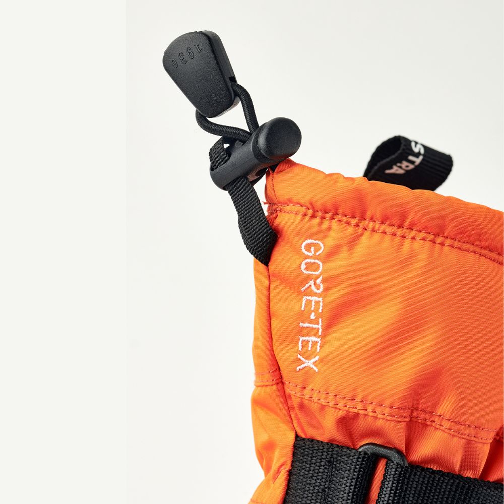 Hestra Gore-Tex Gauntlet Kids Ski Gloves - 31580-510 Orange