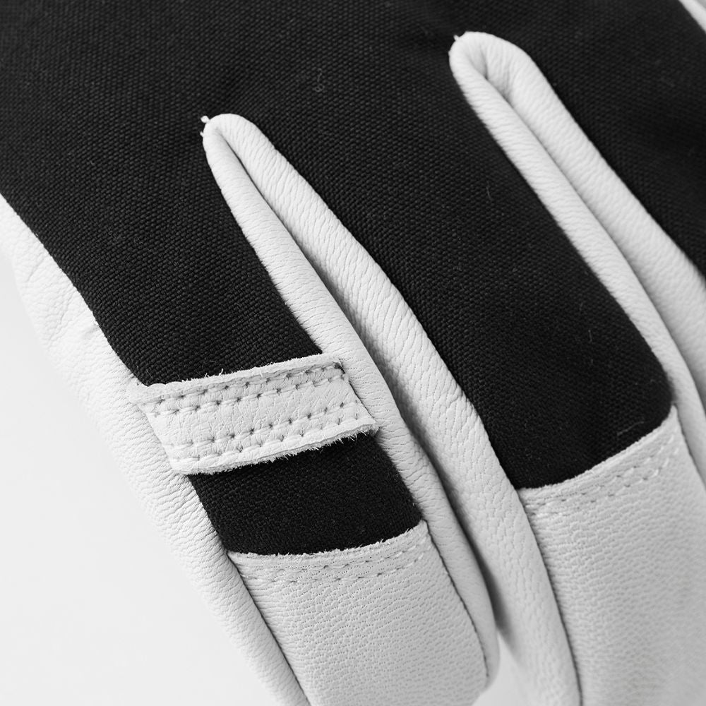 Hestra Army Leather Heli Ski Gloves - Black (Adult Sizing)