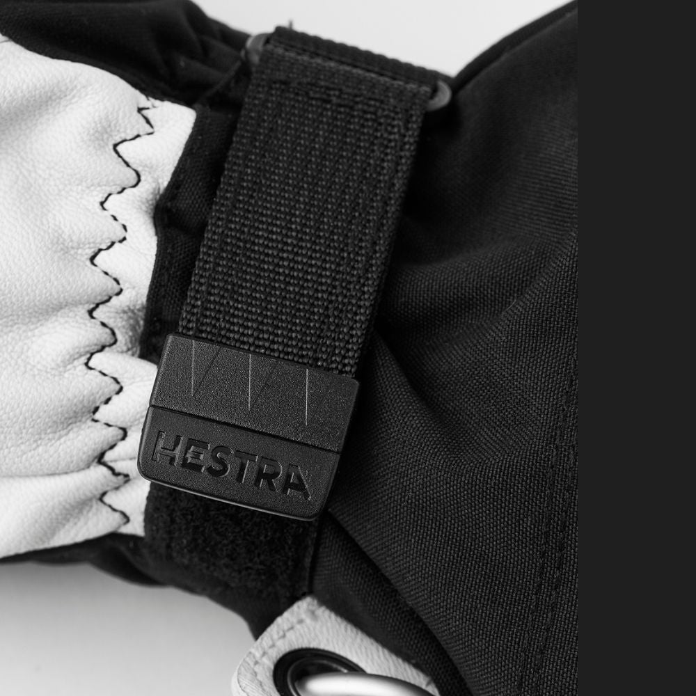 Hestra Army Leather Heli Ski Gloves - Black (Adult Sizing)