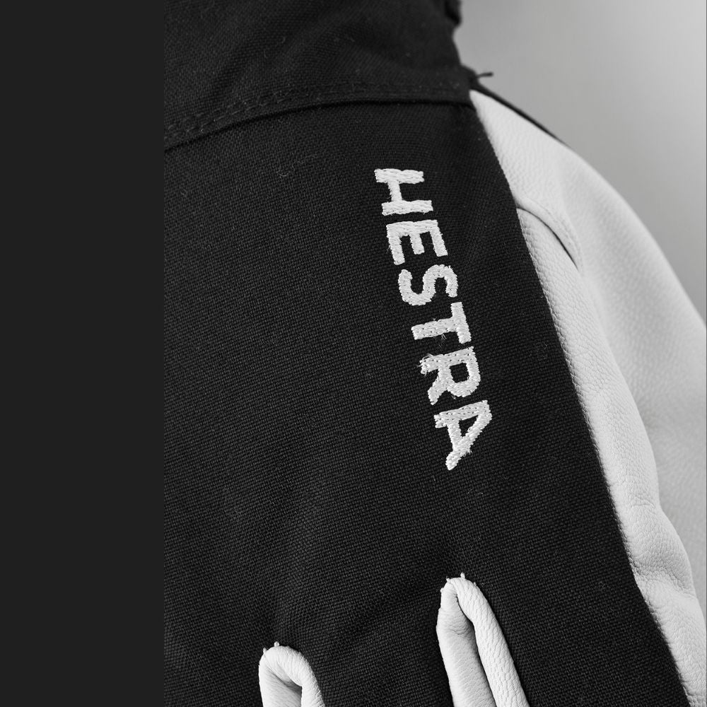 Hestra Army Leather Heli Ski Gloves - Black (Adult Sizing)