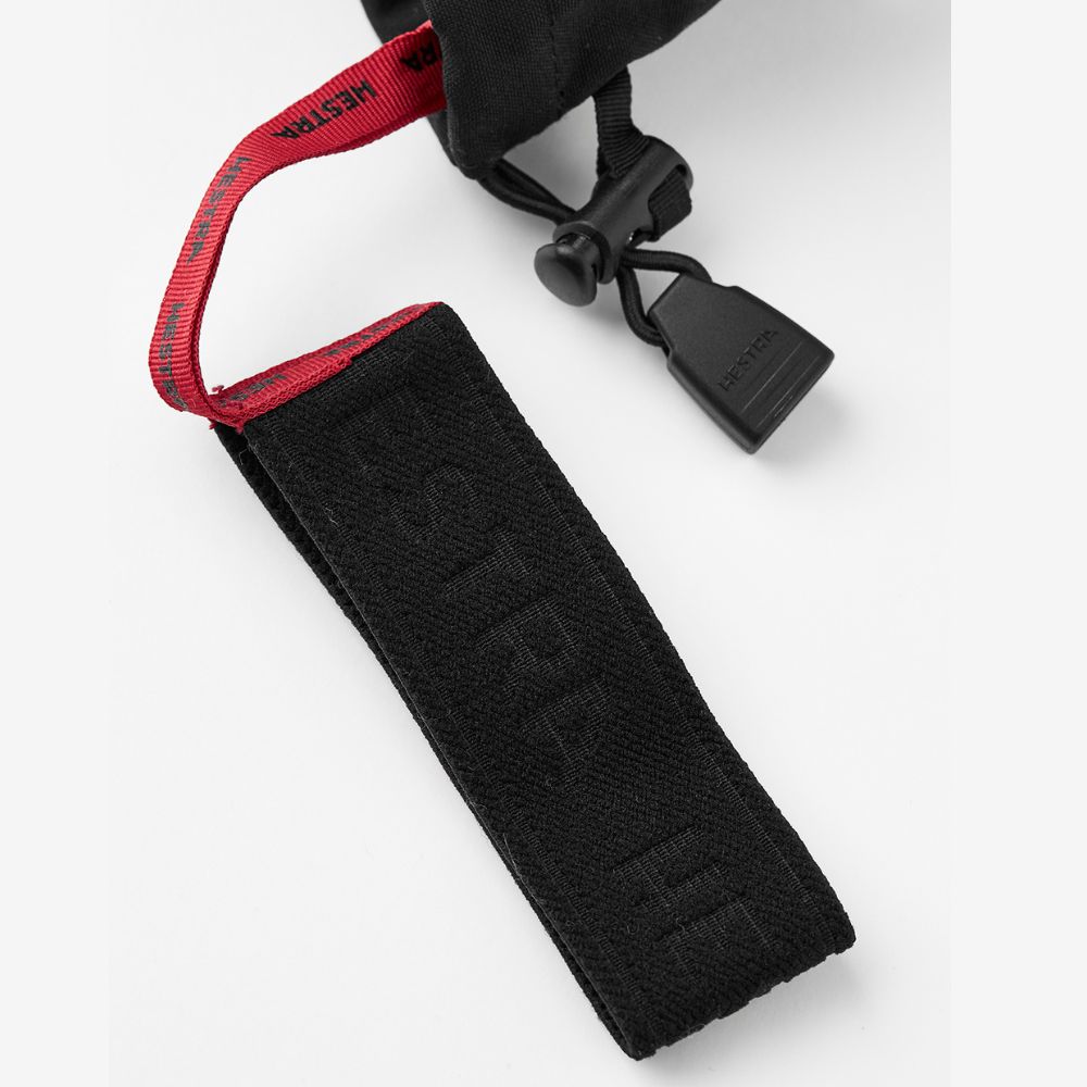 Hestra Army Leather Heli Ski Gloves - Black (Adult Sizing)