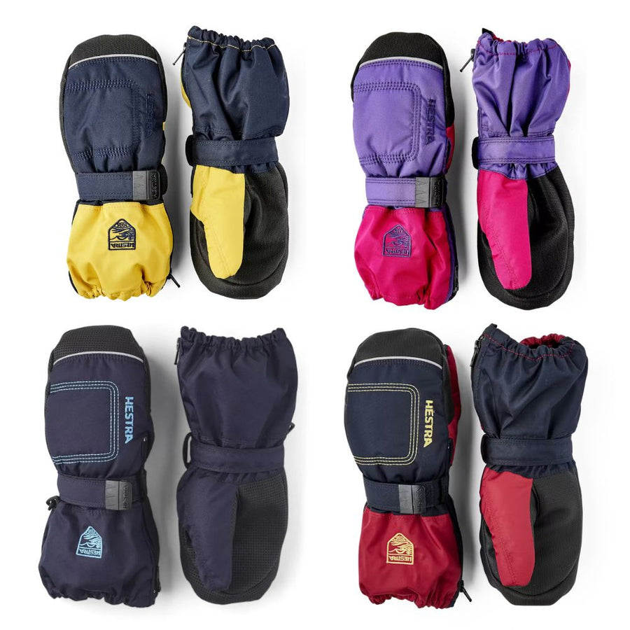 Hestra Baby Long Zip Mittens 36421