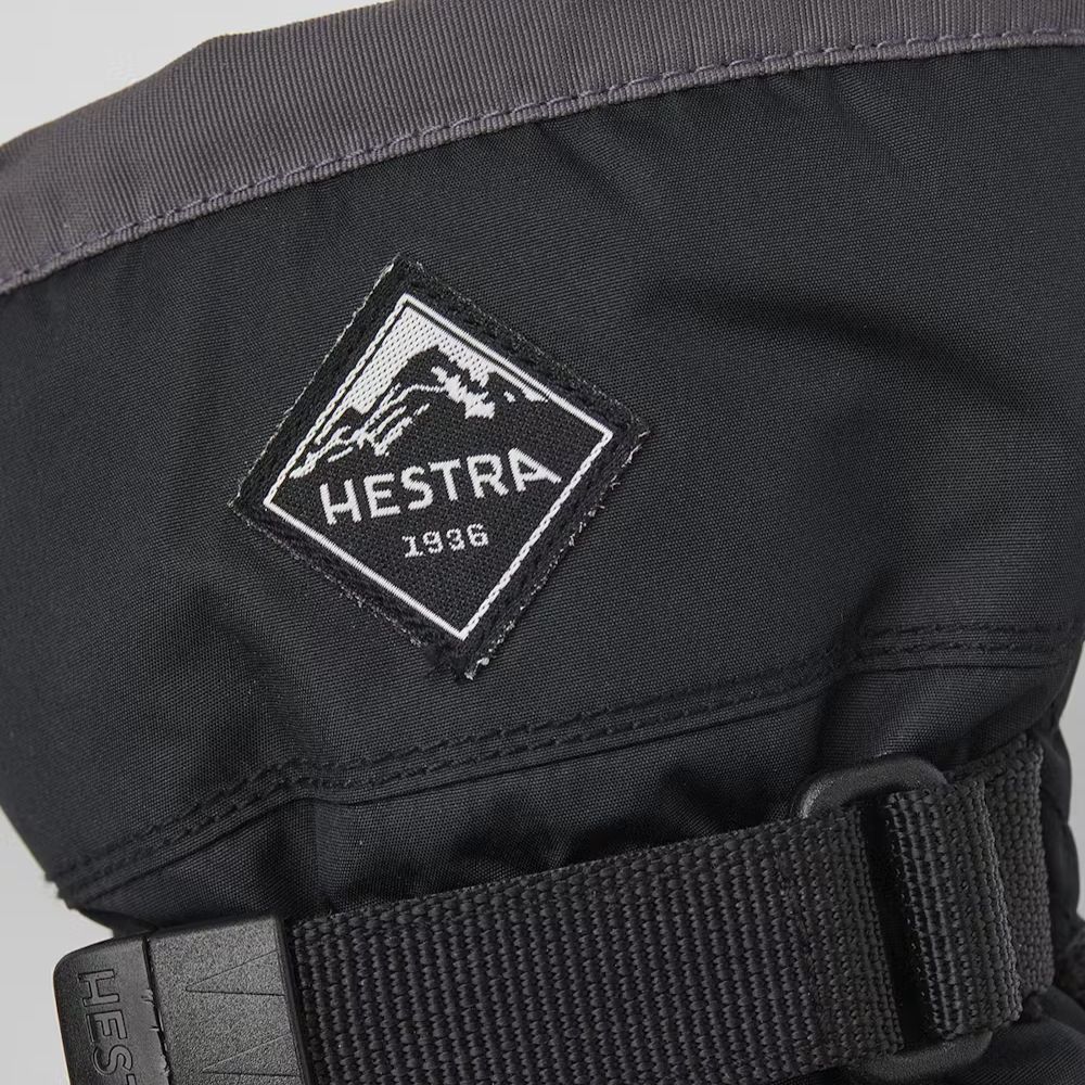 Hestra Gauntlet Czone Kids Ski Mittens - Black (32531)