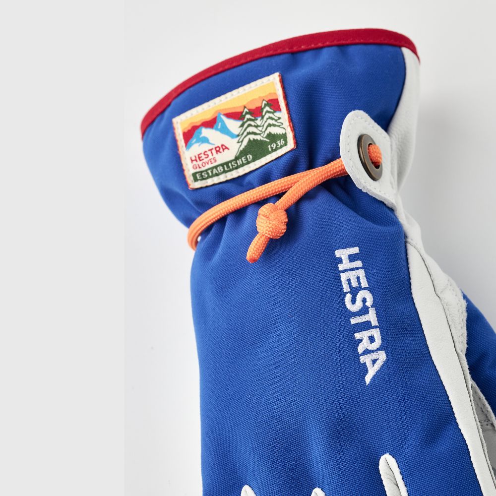 Hestra Wakayama Kids Ski Gloves - Royal Blue (3002840-250)