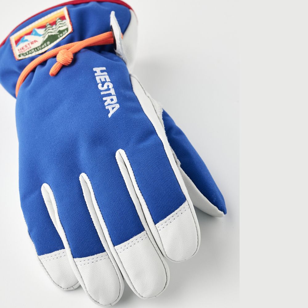 Hestra Wakayama Kids Ski Gloves - Royal Blue (3002840-250)