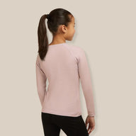 Icebreaker 200 Oasis Kids Merino Thermal Top, Pink Quartz