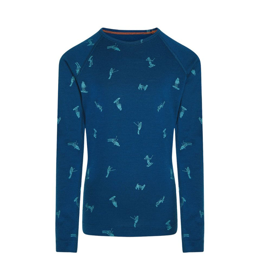 Icebreaker 200 Oasis Kids Merino Thermal, Atlantis / Topaz