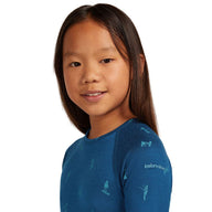 Icebreaker 200 Oasis Kids Merino Thermal, Atlantis / Topaz