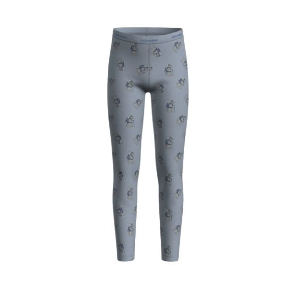 Icebreaker Kids 200 Oasis Merino Thermal Leggings, Bear Tour