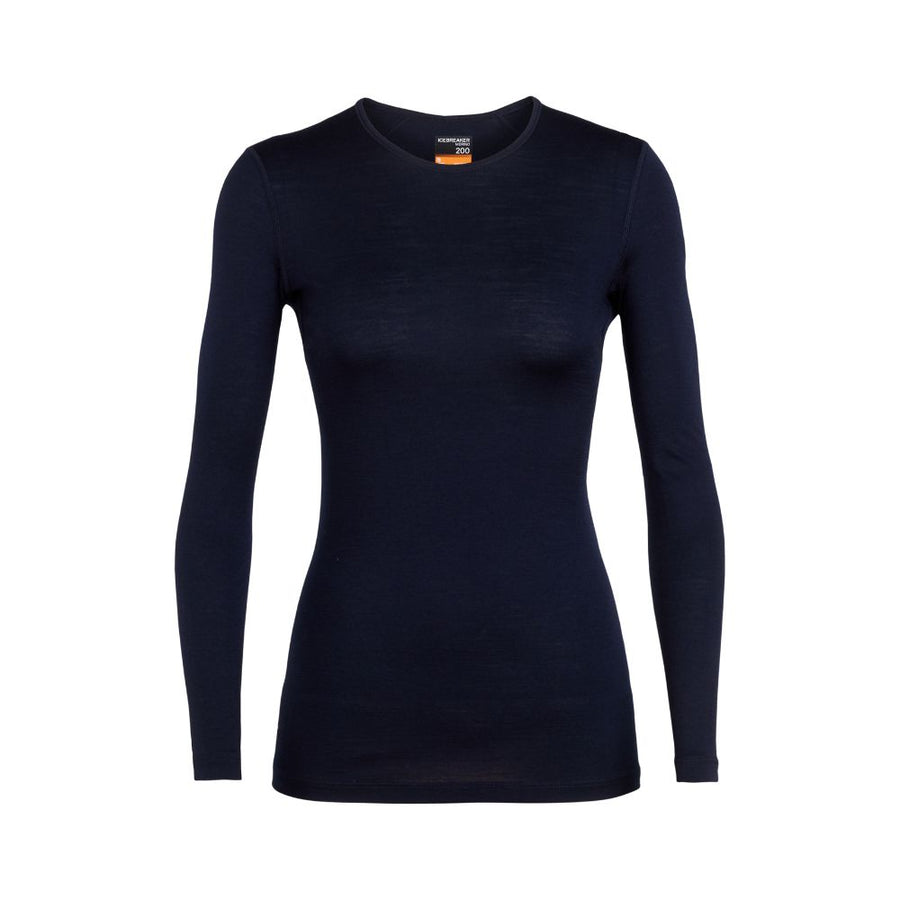 Icebreaker Womens 200 Oasis Merino Thermals - Midnight Navy