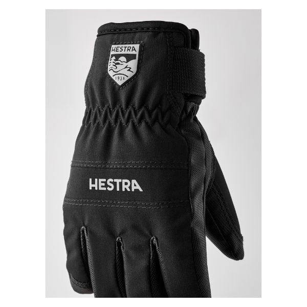 Hestra Ferox Primaloft Kids Ski Gloves - Black (32990)