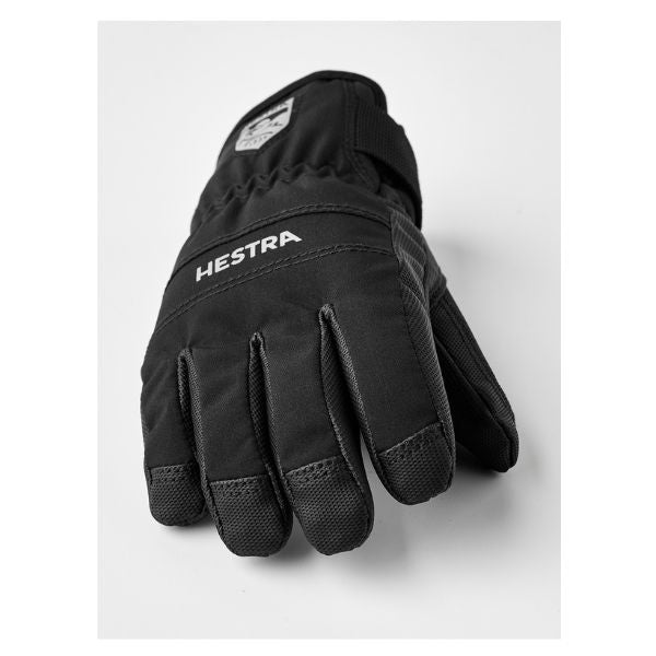 Hestra Ferox Primaloft Kids Ski Gloves - Black (32990)
