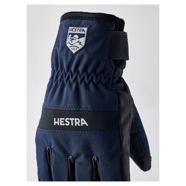 Hestra Ferox Primaloft Kids Ski Gloves - Navy (3004930-280)