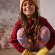 Kids Ski Socks - Barts Popsicle Ski Socks, Lilac