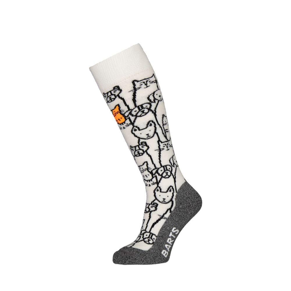 Barts Cats and Dogs Kids Ski Socks - Mascarpone