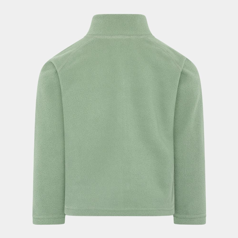 Kids Skiing Fleece - Didriksons Monte Fleece Jacket - Light Moss 