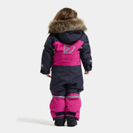 Kids Snowsuit Waterproof 15K - Didriksons Bjarven 5 Coverall - Cactus Pink