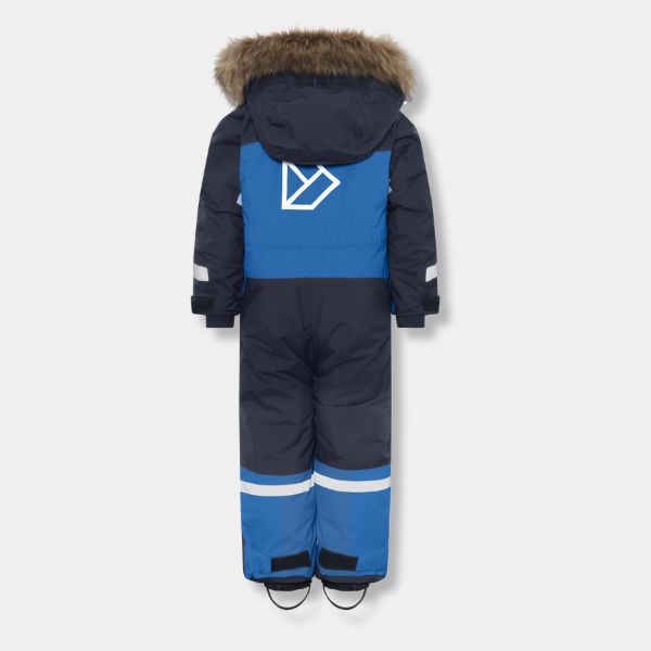 Kids Snowsuit Waterproof 15K - Didriksons Bjarven 5 Coverall - Ultramarine