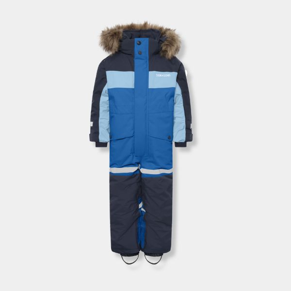 Kids Snowsuit Waterproof 15K - Didriksons Bjarven 5 Coverall - Ultramarine
