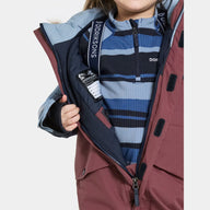 Kids Snowsuit - Didriksons Bjarven Coverall - Anemon Red