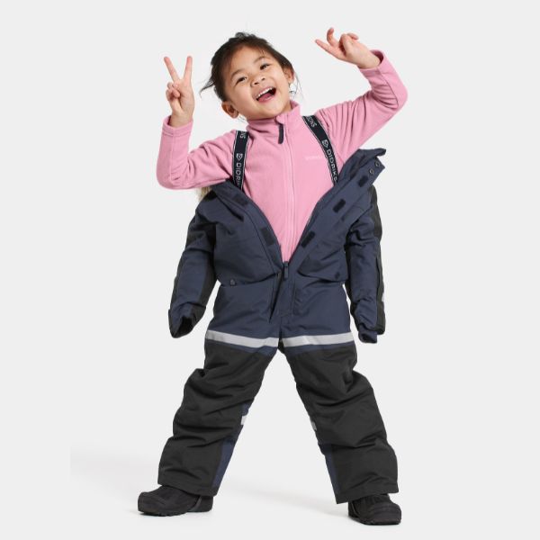 Didriksons Bjarven 5 Kids Coverall - Navy