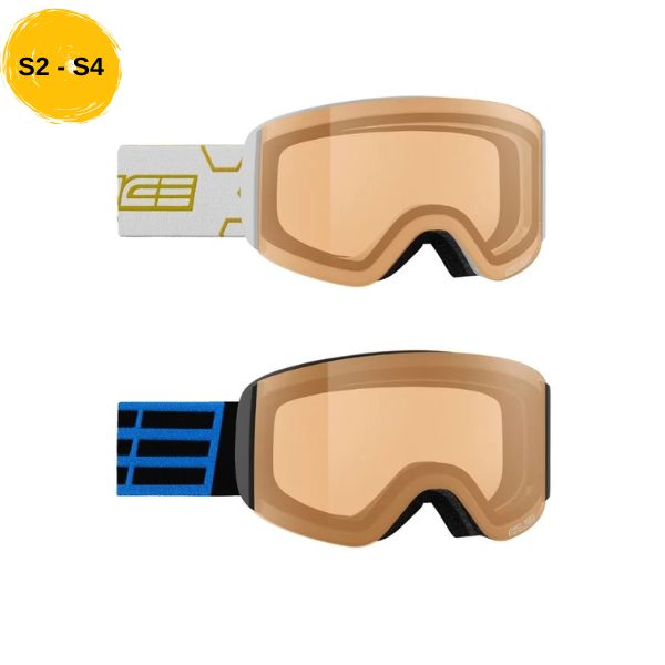 Light Adaptive Kids Ski Goggles (107DACRXPF) 8-12 years Double Lens