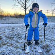 Little Skiers Beginner 70cm Toddler Skis and Poles