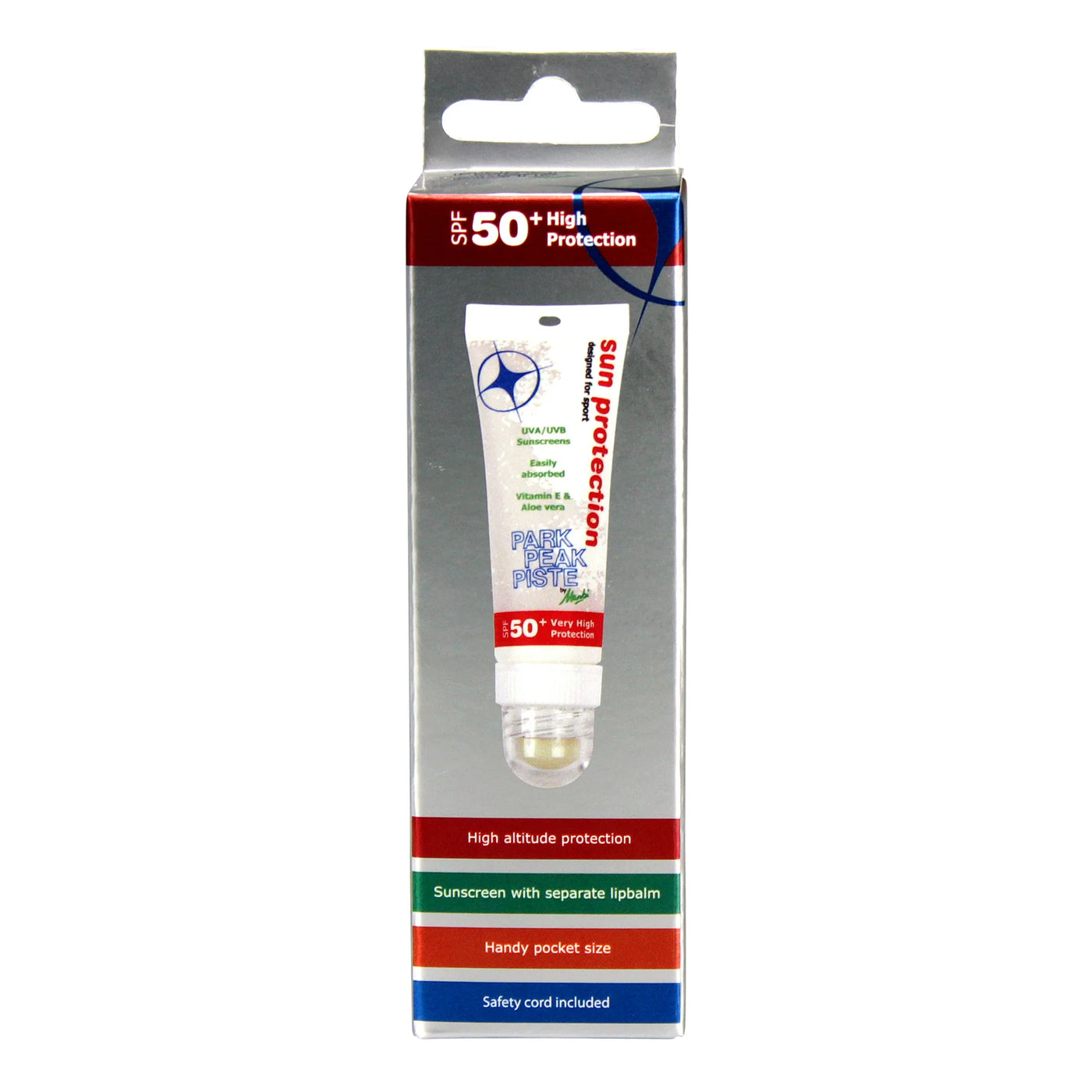 Dual Snowsports Sun Protection + Lip Balm Tube - SPF 50