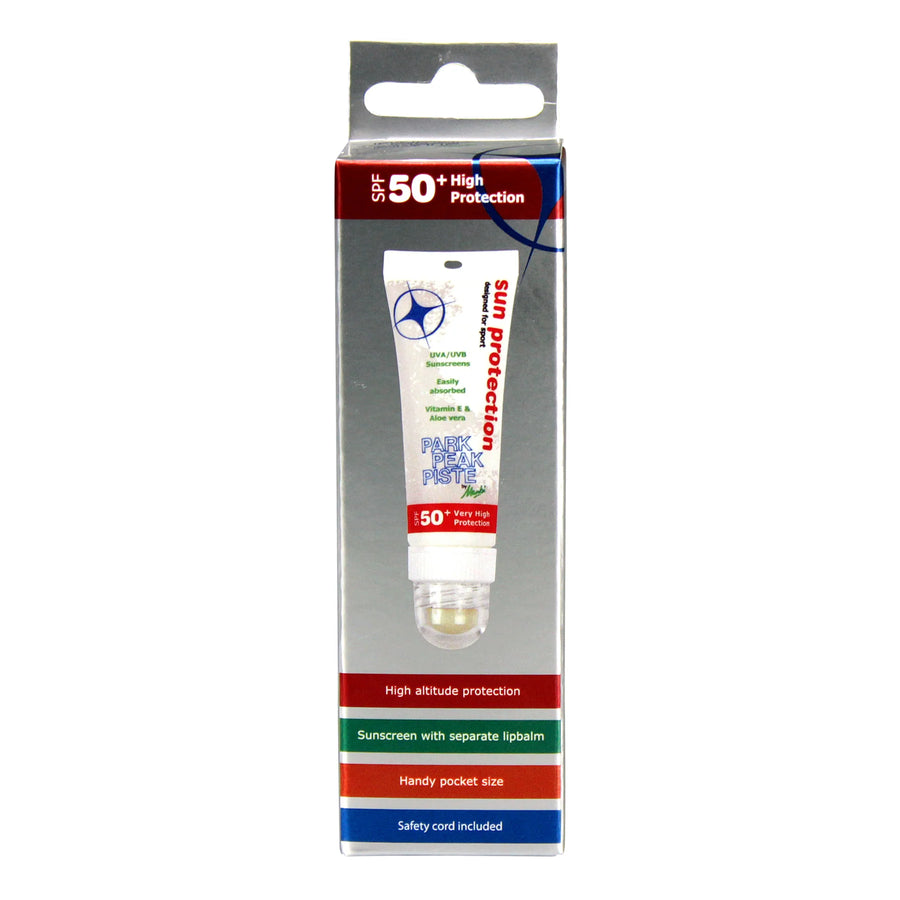 Dual Snowsports Sun Protection + Lip Balm Tube - SPF 50