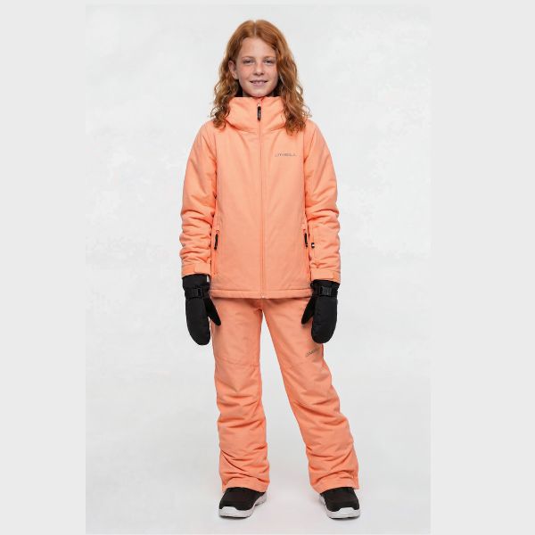 O'Neill Cruz Girls Snow Jacket - Funky Peach 3500062-12535