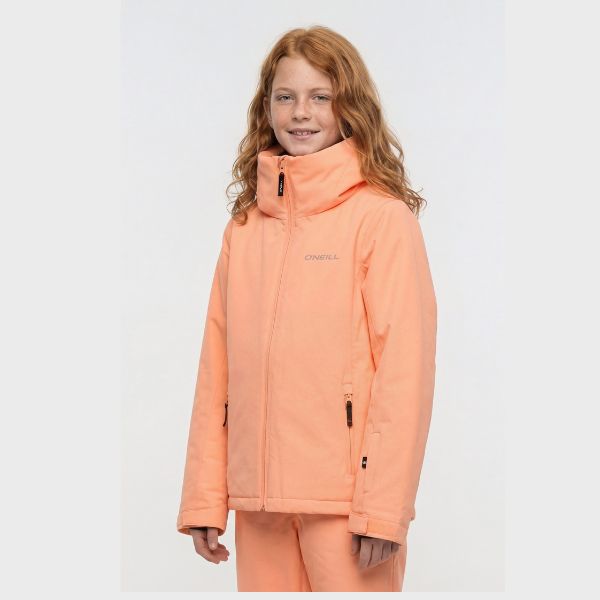 O'Neill Cruz Girls Snow Jacket - Funky Peach 3500062-12535