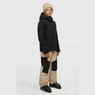 O'Neill Cruz Insulated Boys Ski Jacket - Black Out.  Waterproof Kids SKi Wear