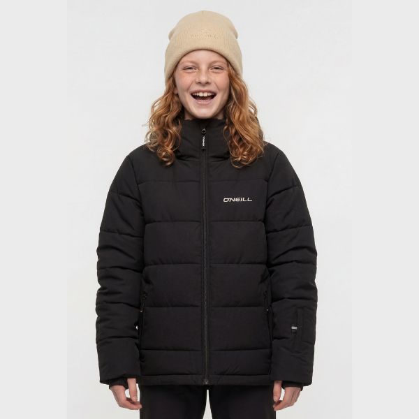 O'Neill Cruz Puffer Snow Jacket - Black Out