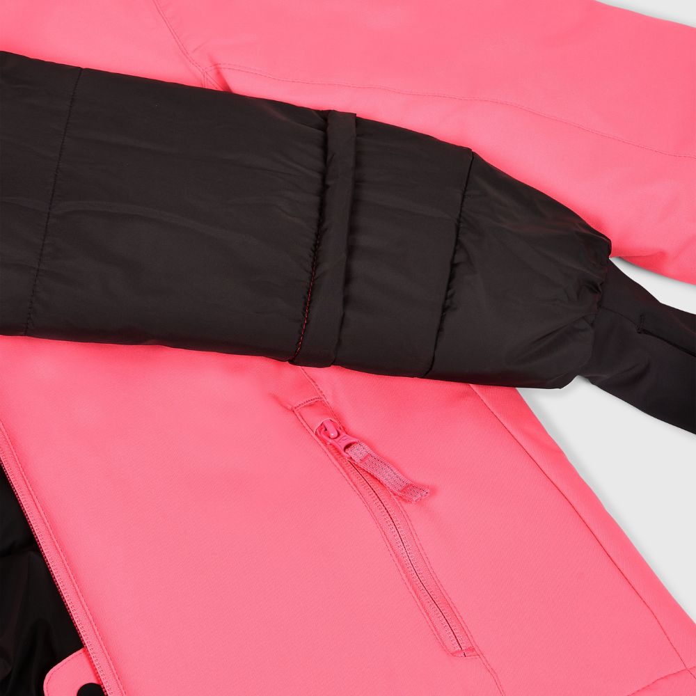 O'Neill Cruz Girls Snow Jacket - Skater Neon Pink