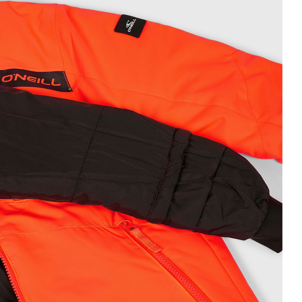 O'Neill Cruz Boys Snow Jacket - Tokyo Lights. Neon Kids Ski Jacket