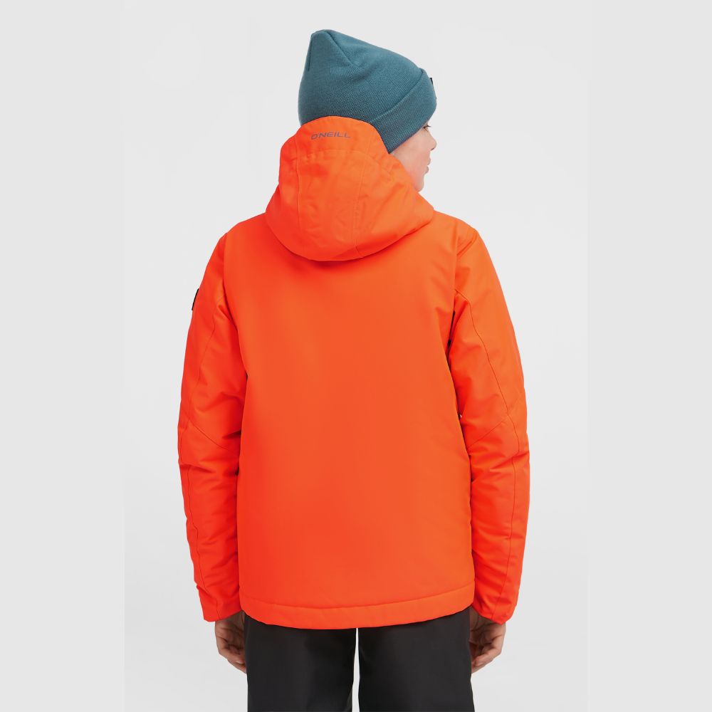O'Neill Cruz Boys Snow Jacket - Tokyo Lights. Neon Kids Ski Jacket