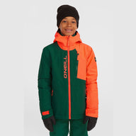 O'Neill Cruz Boys Snow Jacket - Tokyo Lights Colour Block 4500054-43035