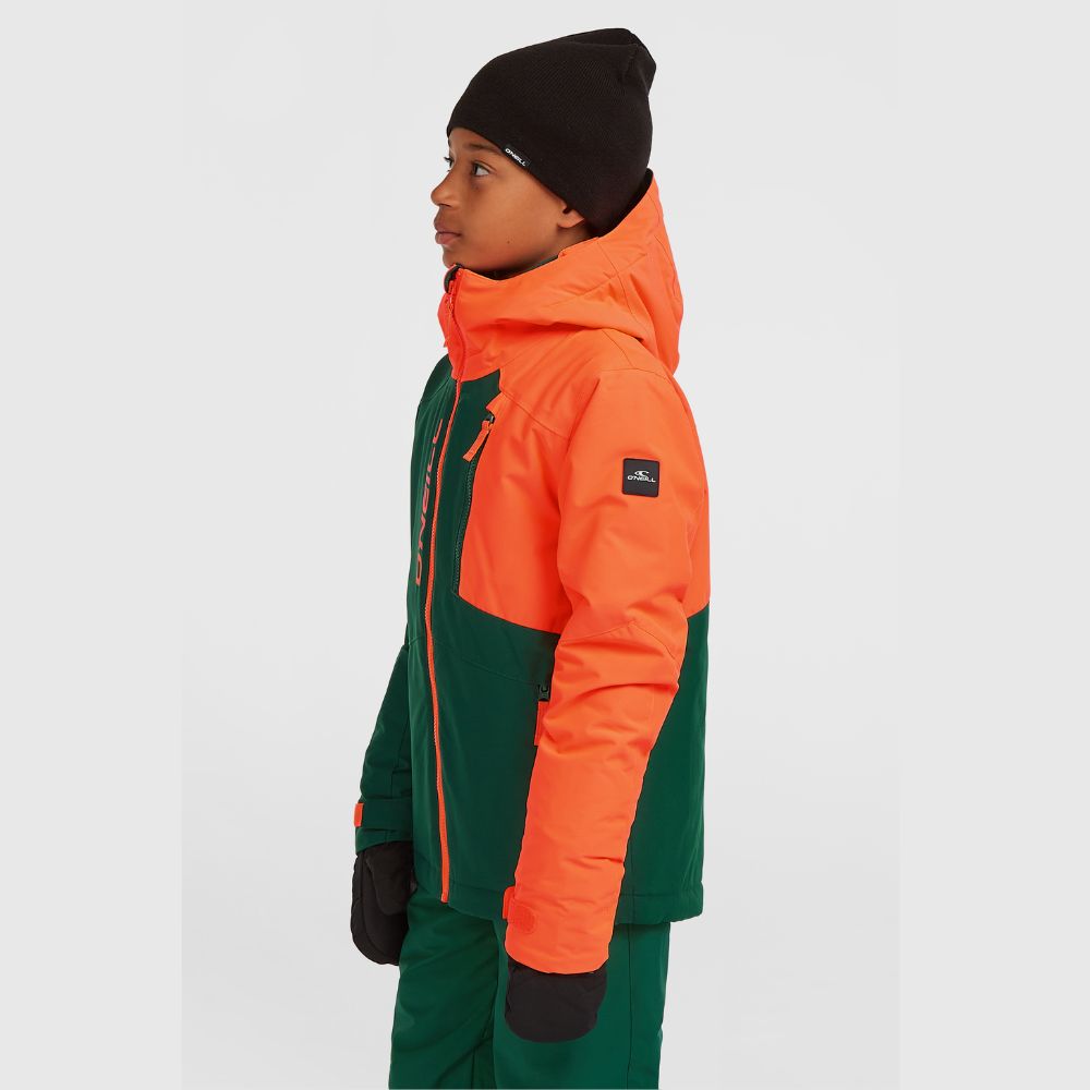 O'Neill Cruz Boys Snow Jacket - Tokyo Lights Colour Block 4500054-43035