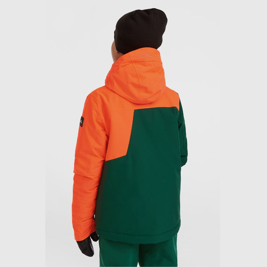 O'Neill Cruz Boys Snow Jacket - Tokyo Lights Colour Block 4500054-43035