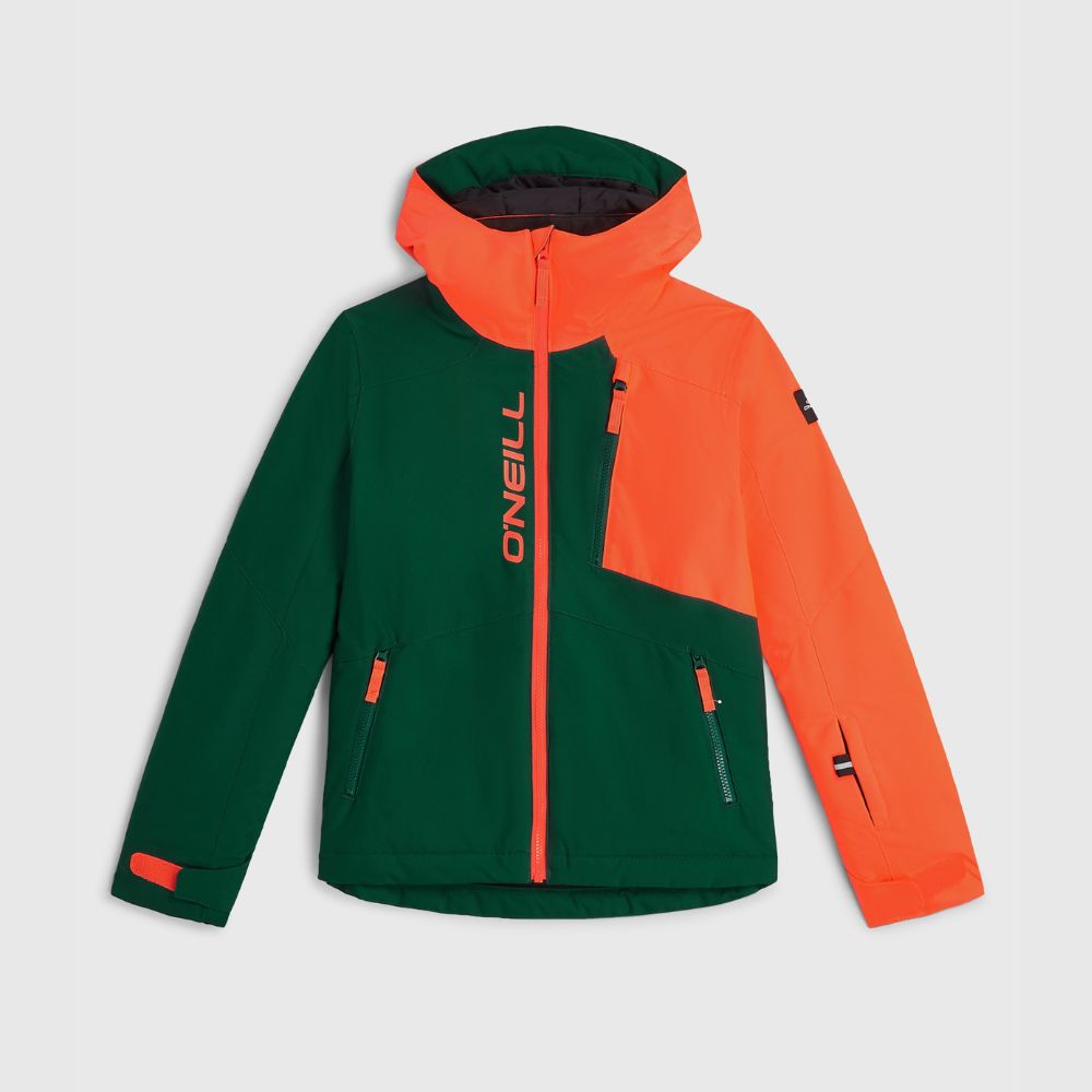 O'Neill Cruz Boys Snow Jacket - Tokyo Lights Colour Block 4500054-43035