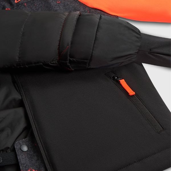 O'Neill Cruz Triple Boys Ski Jacket - Black Basalt