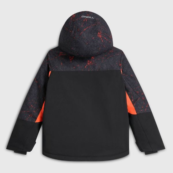 O'Neill Cruz Triple Boys Ski Jacket - Black Basalt