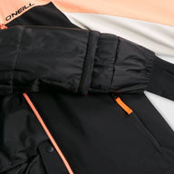 O'Neill Cruz Triple Girls Ski Jacket - Funky Peach Colour Block